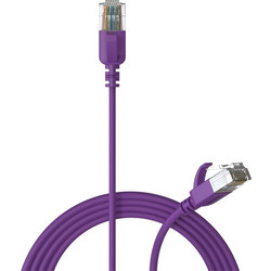 Procab U/UTP Cat.6 Καλώδιο Δικτύου Ethernet 1m Purple CSD560V/1