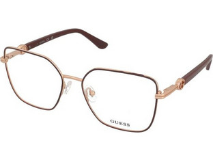 Guess GU50313 069 Γυναικείος Σκελετός Γυαλιών Οράσεως Μεταλλικός Χρυσός Μαύρος