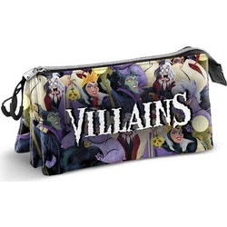 Karactermania Villains Κασετίνα με 3 Θήκες Πολύχρωμη 09686