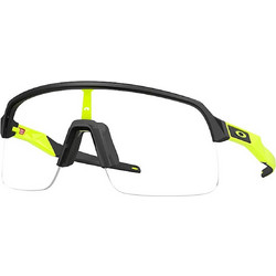 Oakley OO9463 80 Ανδρικά Γυαλιά Ηλίου Μάσκα Κοκάλινα Μαύρα με Διαφανές Φακό