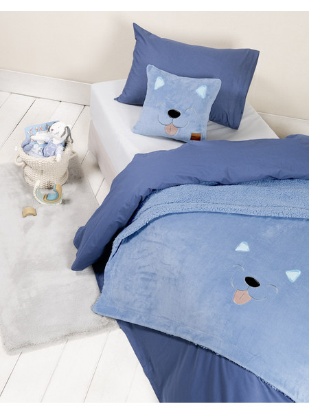 Nima Παιδική Κουβέρτα Fleece Tony 160x220 Γαλάζια