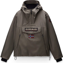 Napapijri Rainforest Αθλητικό Ανδρικό Μπουφάν Χειμωνιάτικο Pullover Αδιάβροχο Χακί NP0A4IB9G0A