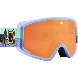 SPY Crusher Elite Μάσκα Σκι & Snowboard Παιδική Μωβ με Φιμέ Φακό Πορτοκαλί