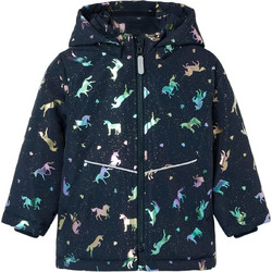 Name It Παιδικό Μπουφάν Χειμωνιάτικο Softshell Αδιάβροχο Navy Μπλε 13244519