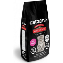 Catzone Baby Powder Άμμος Γάτας Μπετονίτης με Άρωμα Πούδρα 10lt