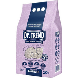 Dr. Trend Lavender Άμμος Γάτας Μπετονίτης με Άρωμα Λεβάντα 10lt