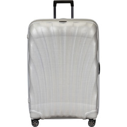 Samsonite C-LITE 122862-1627 Βαλίτσα Μεγάλη 81x55x34cm με 4 Ρόδες Ασημί
