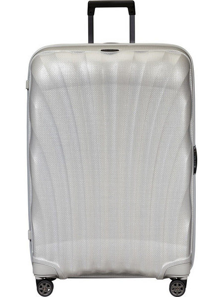 Samsonite C-LITE 122862-1627 Βαλίτσα Μεγάλη 81x55x34cm με 4 Ρόδες Ασημί