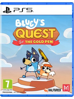 Bluey's Quest For The Gold Pen PS5
