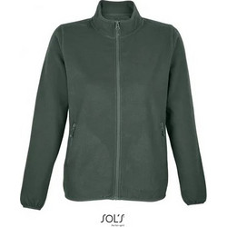 Sol's Factor Γυναικεία Ζακέτα Fleece Μακριά με Φερμουάρ Χακί 03824