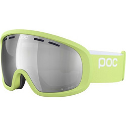 Poc Fovea Mid Μάσκα Σκι & Snowboard Ενηλίκων Πράσινη με Φακό Καθρέπτη Γκρι