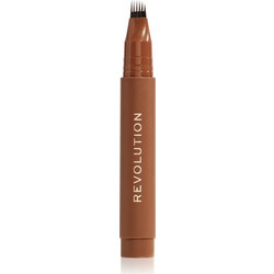 Makeup Revolution Instant Brow Warm Brown Στυλό Φρυδιών 1.8ml