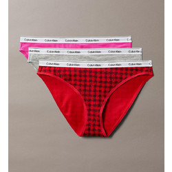 Calvin Klein Βαμβακερά Γυναικεία Slip 3Pack 000QD5207E-31W