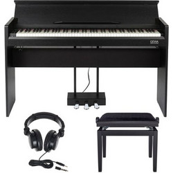 Gewa CP 510 Set Ηλεκτρικό Πιάνο Όρθιο με 88 Βαρυκεντρισμένα Πλήκτρα Black
