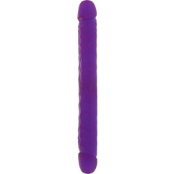 Seven Creations Double Dong Διπλό Dildo 30cm Μωβ