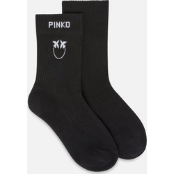 Pinko Γυναικείες Κάλτσες Μαύρες με Σχέδια 106071A302-ZZ2