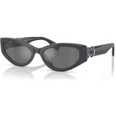 Swarovski SK6045U 10836G Γυναικεία Γυαλιά Ηλίου Cat Eye Κοκάλινα Μαύρα με Μαύρο Φακό