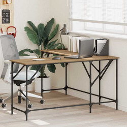vidaXL Γωνιακό Γραφείο Υπολογιστή Ξύλινο 149x149x75cm 882863