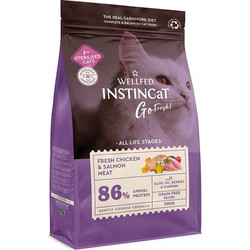 Wellfed InstinCat Go Fresh Sterilised with Chicken & Salmon 4.5kg