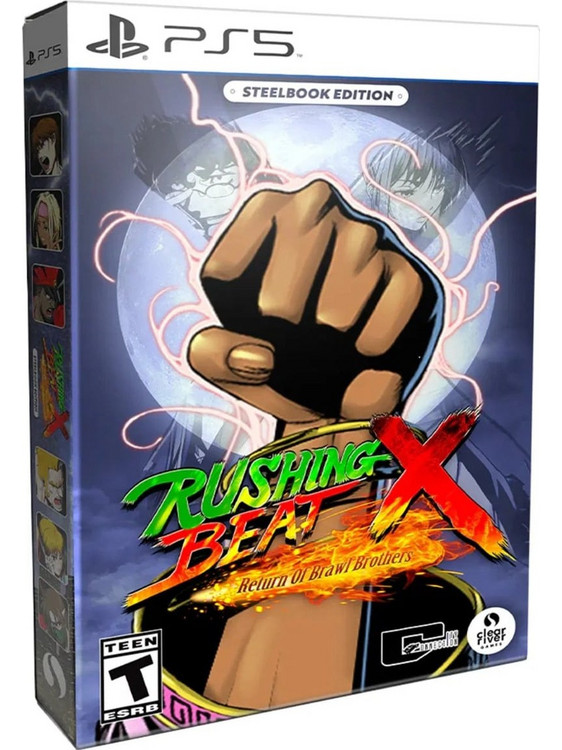 Rushing Beat X Return Of The Brawl Brothers Steelbook PS5