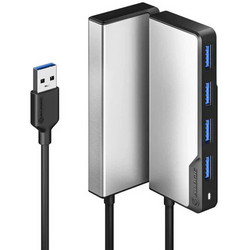 Alogic UAFUUA-SGR USB Hub 3.0 USB-A με 4 Θύρες USB-A