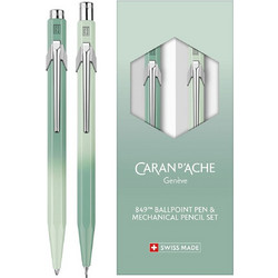 Caran d'Ache 849 Misty Forest Σετ Στυλό Διαρκείας 2τμχ 233.360395