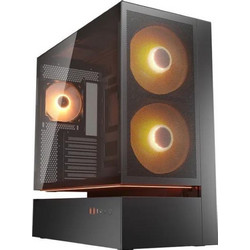 Cougar CFV235 Mesh Black Gaming Midi Tower Κουτί Υπολογιστή RGB με Πλαϊνό Παράθυρο