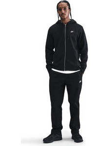 Nike Ανδρική Ζακέτα Φούτερ με Κουκούλα και Φερμουάρ Μαύρη FN3861-011