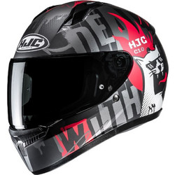 HJC C10 Fop MC1SF Red Black Κράνος Μηχανής Full Face 1500gr