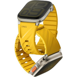 Uniq Fluo Λουράκι Σιλικόνης Yellow (Apple Watch 40 / 41 / 42 / 44 / 45 / 46 / 49mm)