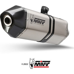 MIVV Speed Edge Τελικό Εξάτμισης για BMW F 800 GS με Σιγαστήρα Steel