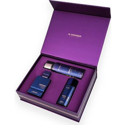 Al Haramain Amber Oud Dubai Night Extrait de Parfum 75ml + 30ml + Body Mist 250ml
