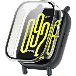Sonique Πλαστική Θήκη Tempered Glass για Xiaomi Redmi Watch 5 Lite 48mm Διαφανής