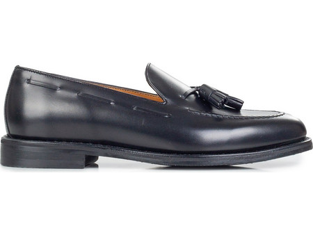 Berwick Ανδρικά Μοκασίνια Loafers Δερμάτινα Μαύρα 4949100