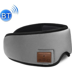 Μάσκα Ύπνου με Ακουστικά Bluetooth Γκρι Μαύρη