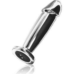 ToyJoy The Intruder Πρωκτικός Δονητής Ασύρματος 11.3cm Ασημί