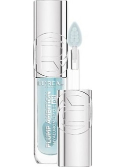L'Oreal Paris Plump Ambition Hyaluron pH 113 Cristal Ice Lip Oil με Χρώμα