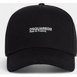 Dsquared2 Ανδρικό Καπέλο Jockey Υφασμάτινο Μαύρο BCM096205C00001-M063