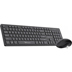 Alcatroz Xplorer Air 3300 Black Ασύρματο Σετ Πληκτρολόγιο & Ποντίκι