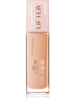 Maybelline Lifter Plump & Glow 120 Liquid Make Up Spf15 30ml