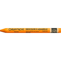 Caran d'Ache Neocolor II Κηρομπογιά Πορτοκαλί