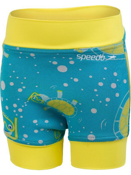 Speedo Βρεφικό Μαγιό Πάνα Σορτς Γαλάζιο Κίτρινο 09220-D820