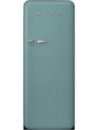 50’s style FAB28RDEG6 Retro Μονόπορτο Ψυγείο 270lt Υ153xΠ60.1xΒ72.8cm Πράσινο