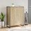 vidaXL Παπουτσοθήκη Ξύλινη Sonoma M79xΠ36xΥ100cm 886463