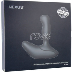 Nexus Revo Πρωκτικός Δονητής για Μασάζ Προστάτη 14.5cm Μαύρος