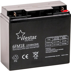 Westar 6FM18 Μπαταρία Vrla 12V 18Ah