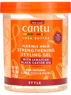 Cantu Shea Butter Flexible Gel Μαλλιών για Μπούκλες Δυνατό Κράτημα 524gr