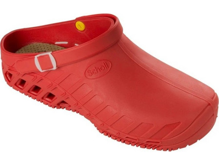 Scholl Shoes Clog Evo Σαμπό Κόκκινο NP81934-024