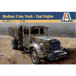 Italeri Medium 3 Ton. Truck Coal Engine Συναρμολογούμενο Πλαστικό Μοντέλο Αυτοκίνητου 1:35