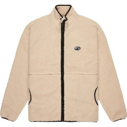 DC Ανδρική Ζακέτα Fleece με Φερμουάρ Μπεζ EDYFT03552-TFL0